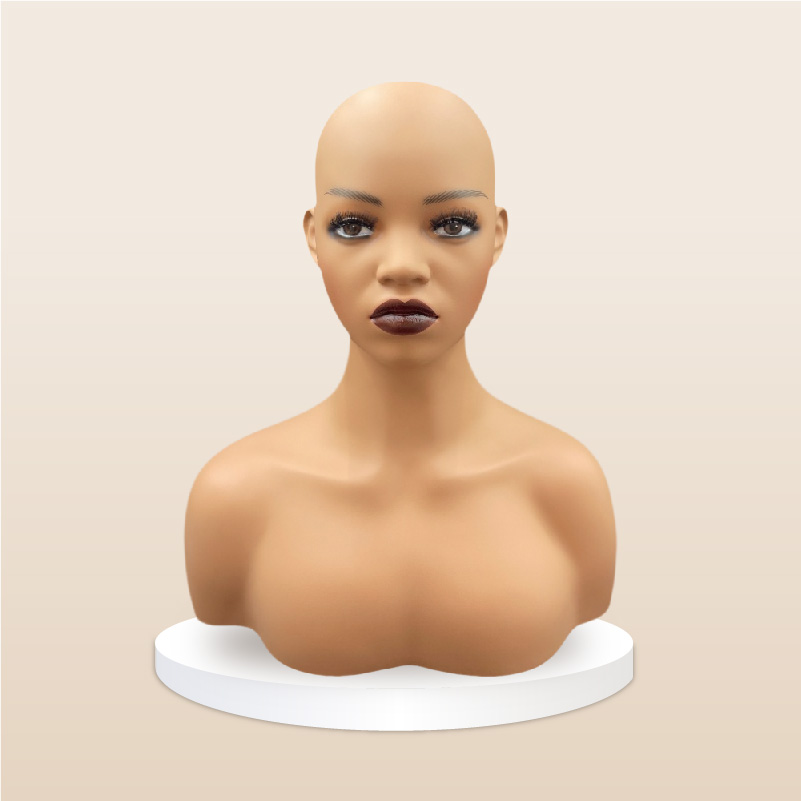 PVC Mannequin head- JD-FDZ