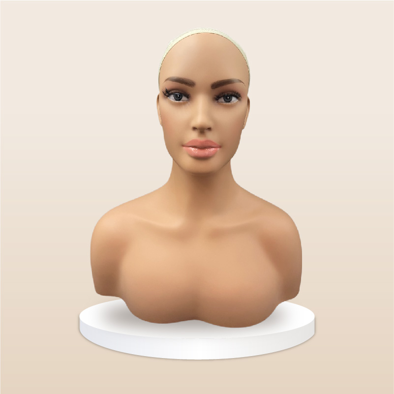 PVC Mannequin head- JD-XJZ