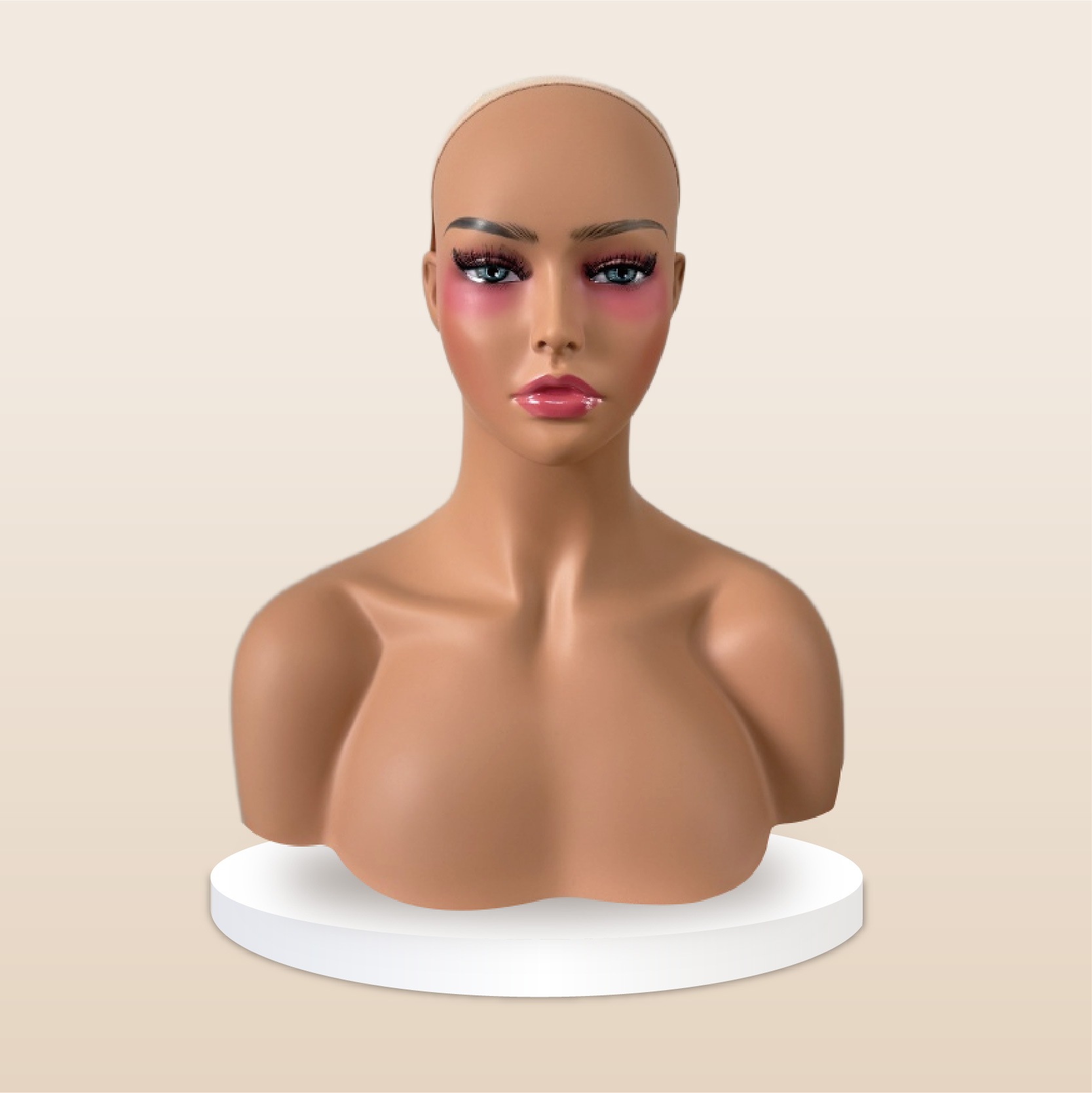PVC Mannequin head- BYK