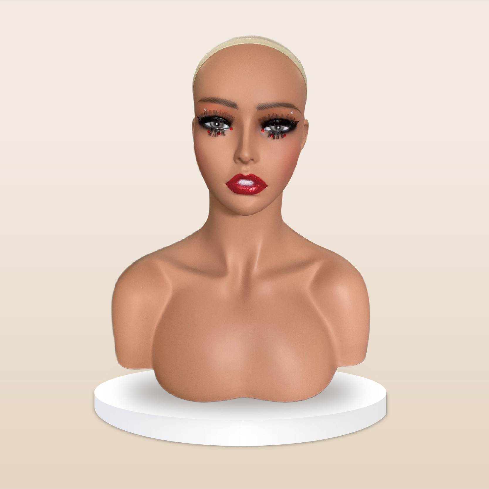 PVC Mannequin head-BYQHZ