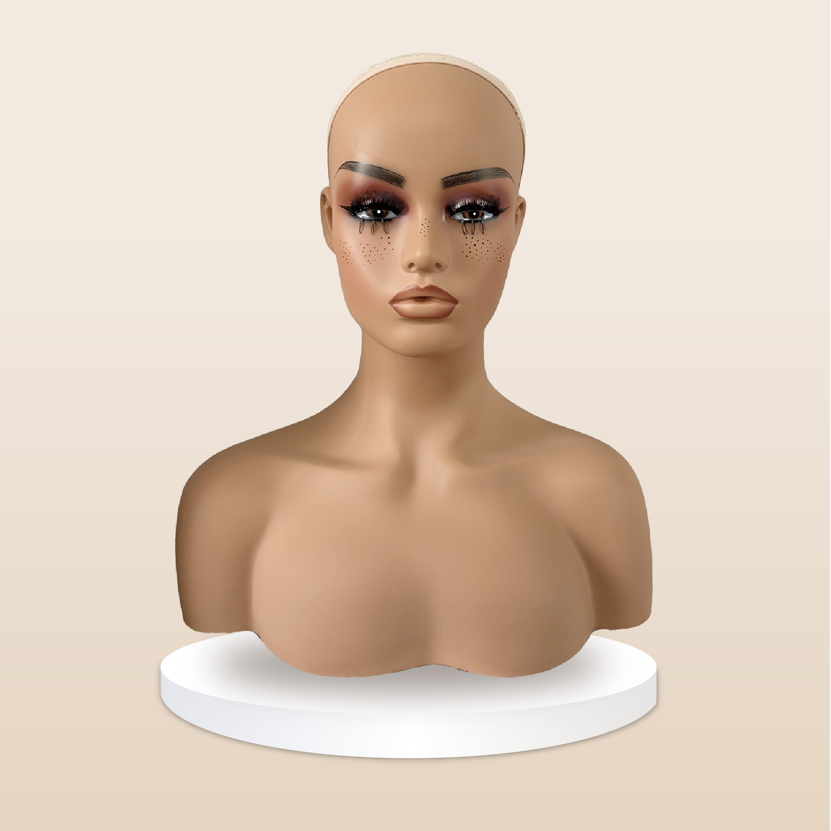 PVC Mannequin head-QDGKXZ