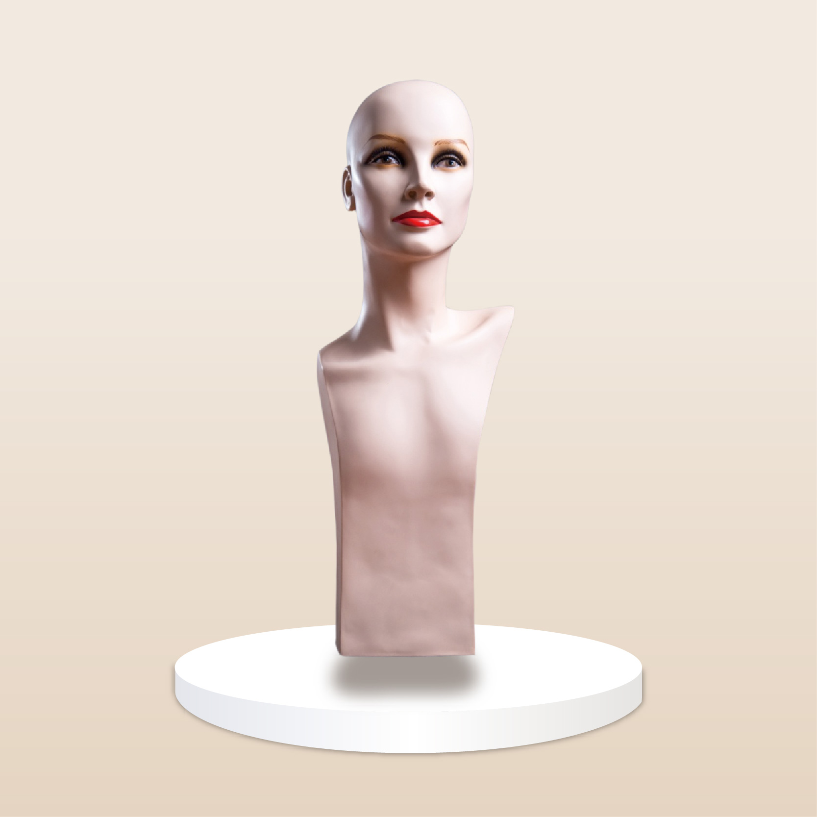 PVC Mannequin head-PCM25