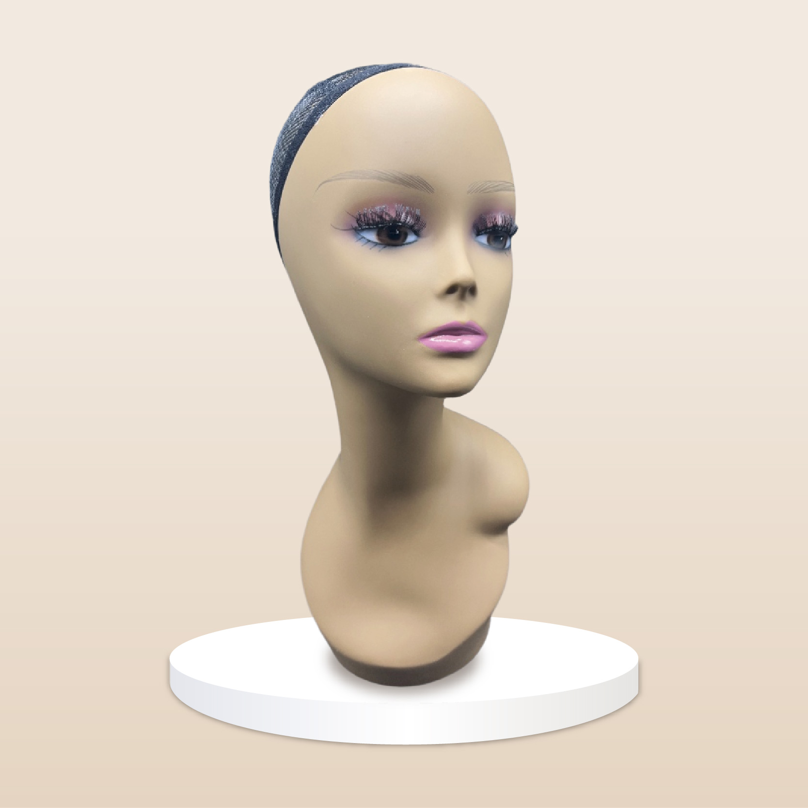 PVC Mannequin head-BOSS