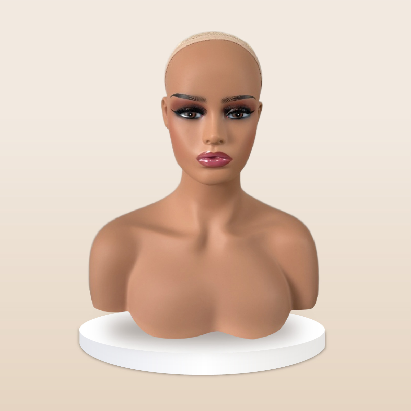 PVC Mannequin head-QDQSK