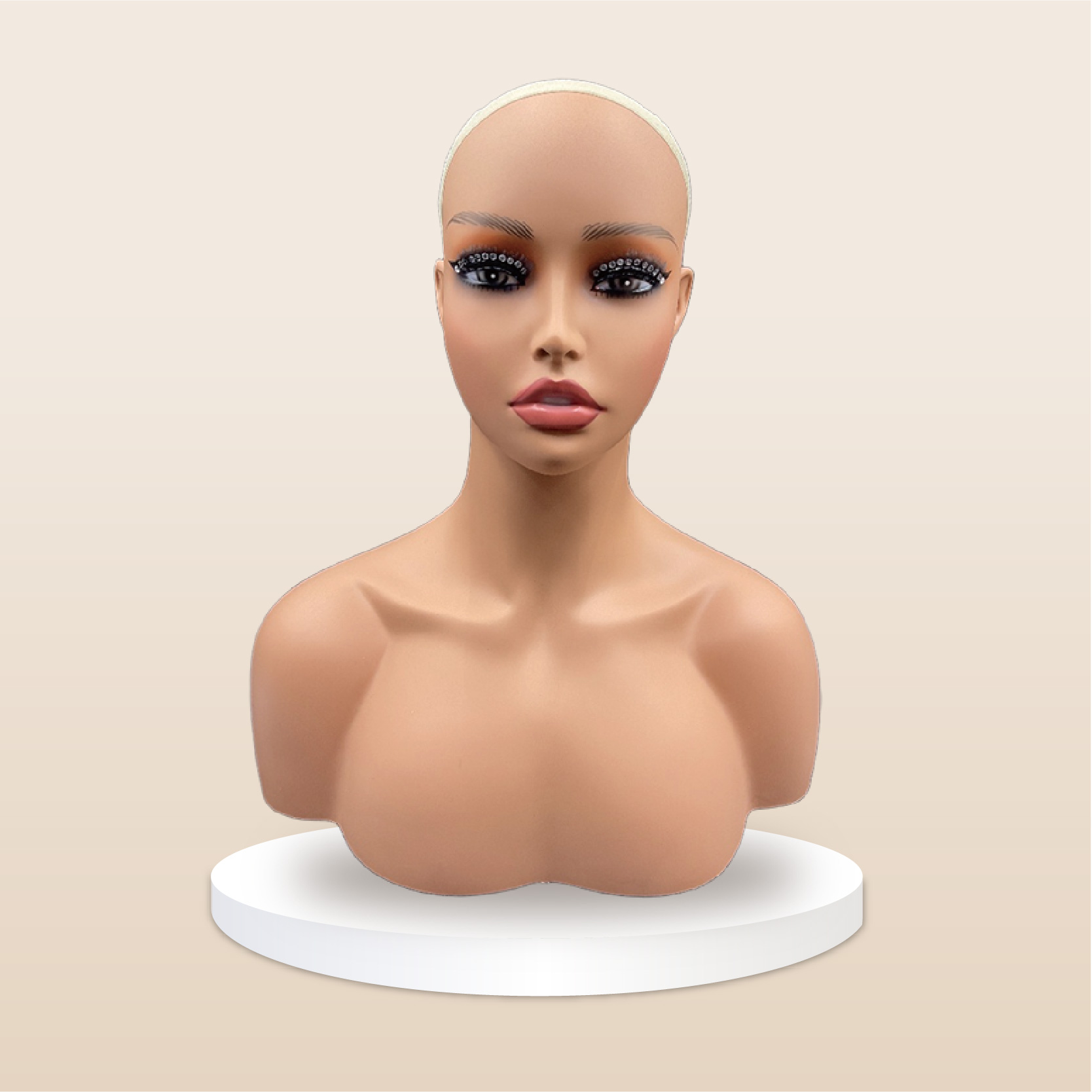 PVC Mannequin head-BYTZK