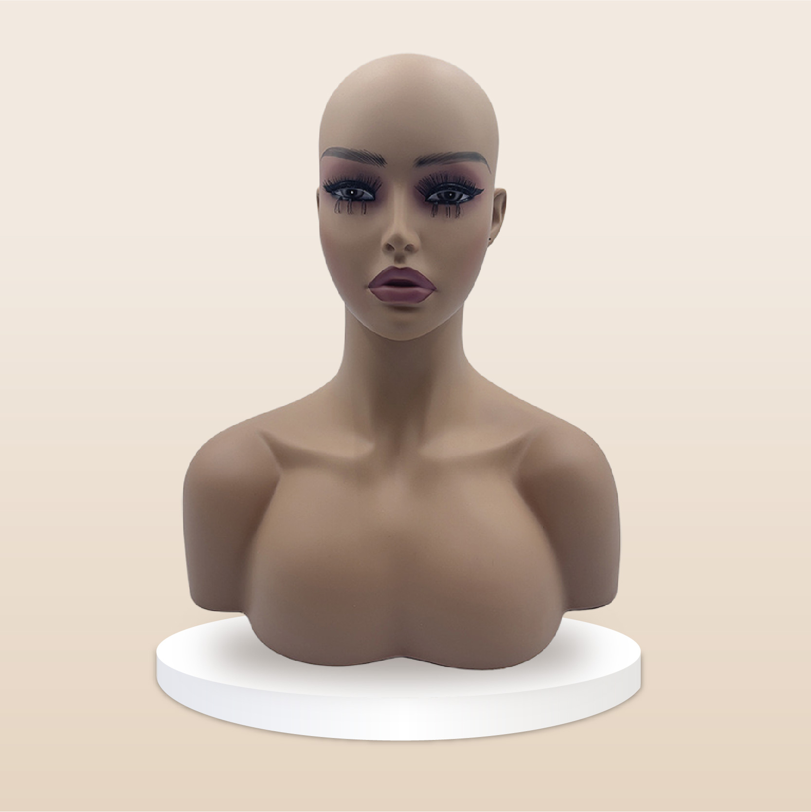 PVC Mannequin head-BYKQS
