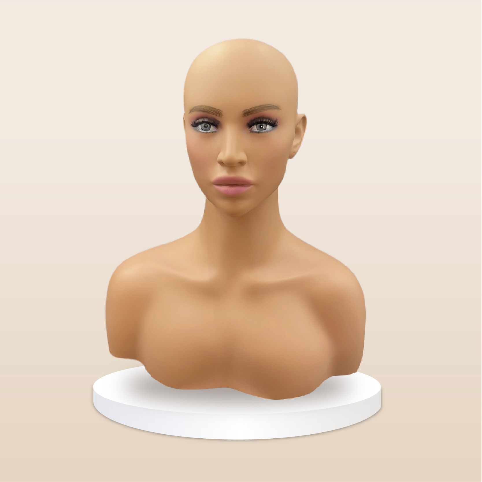 PVC Mannequin head-FHZ