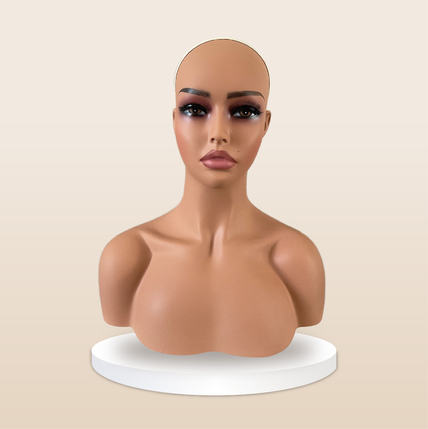 PVC Mannequin head-BYQDZ