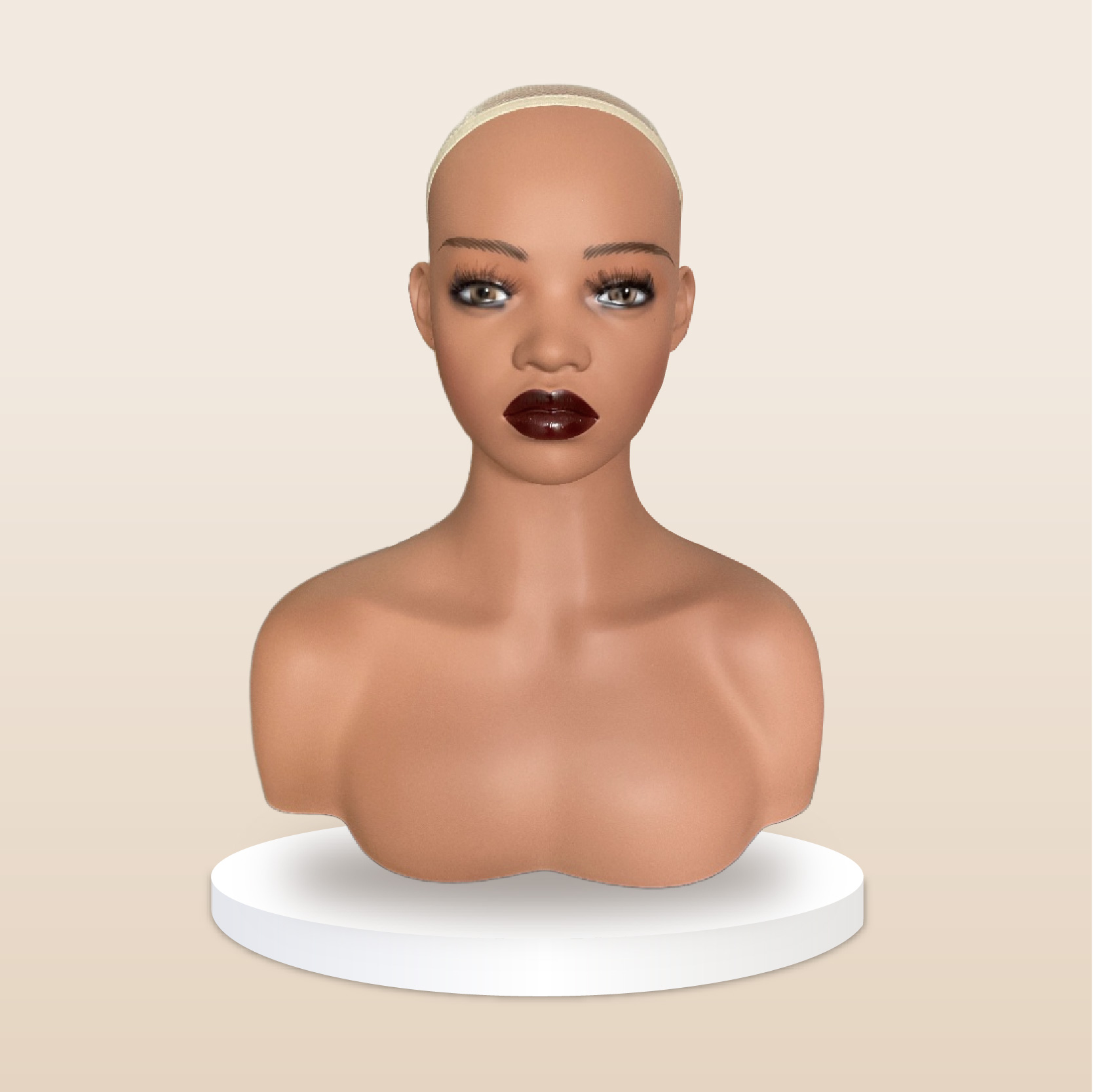 PVC Mannequin head-DZDXZZ