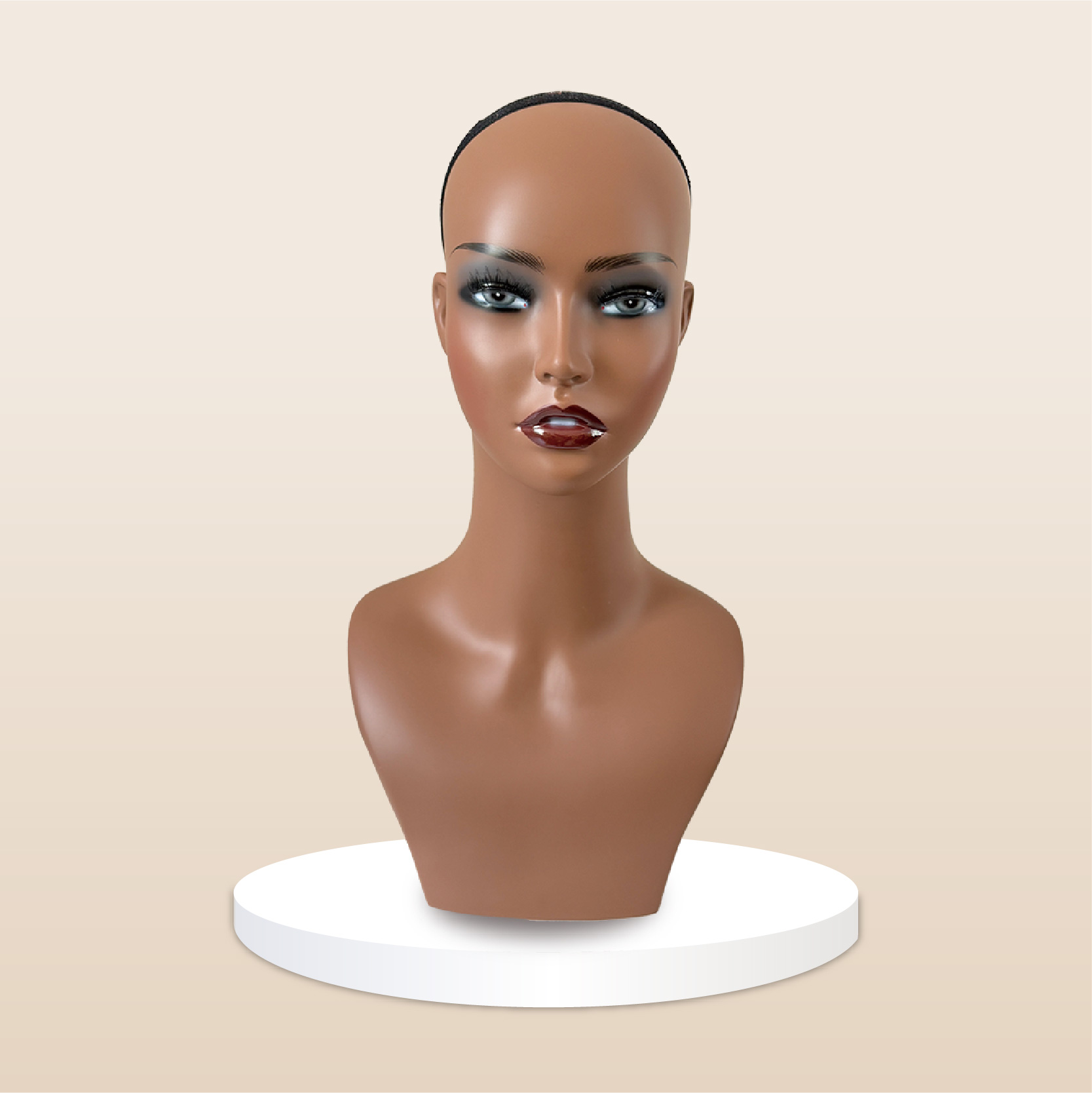 PVC Mannequin head-CYBYS