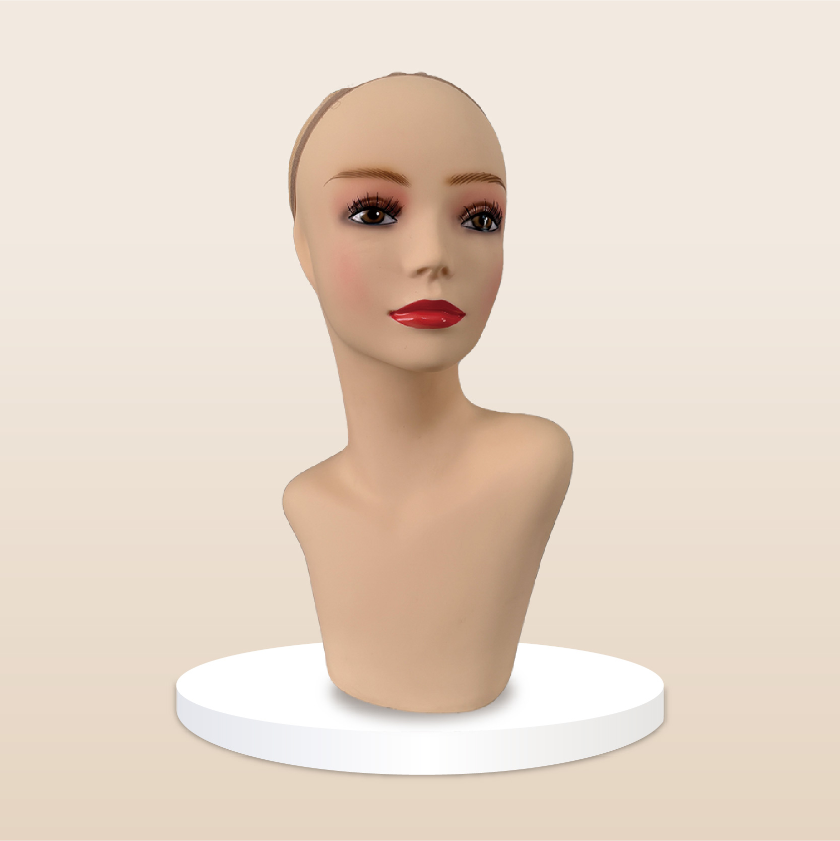 PVC Mannequin head-CYR3
