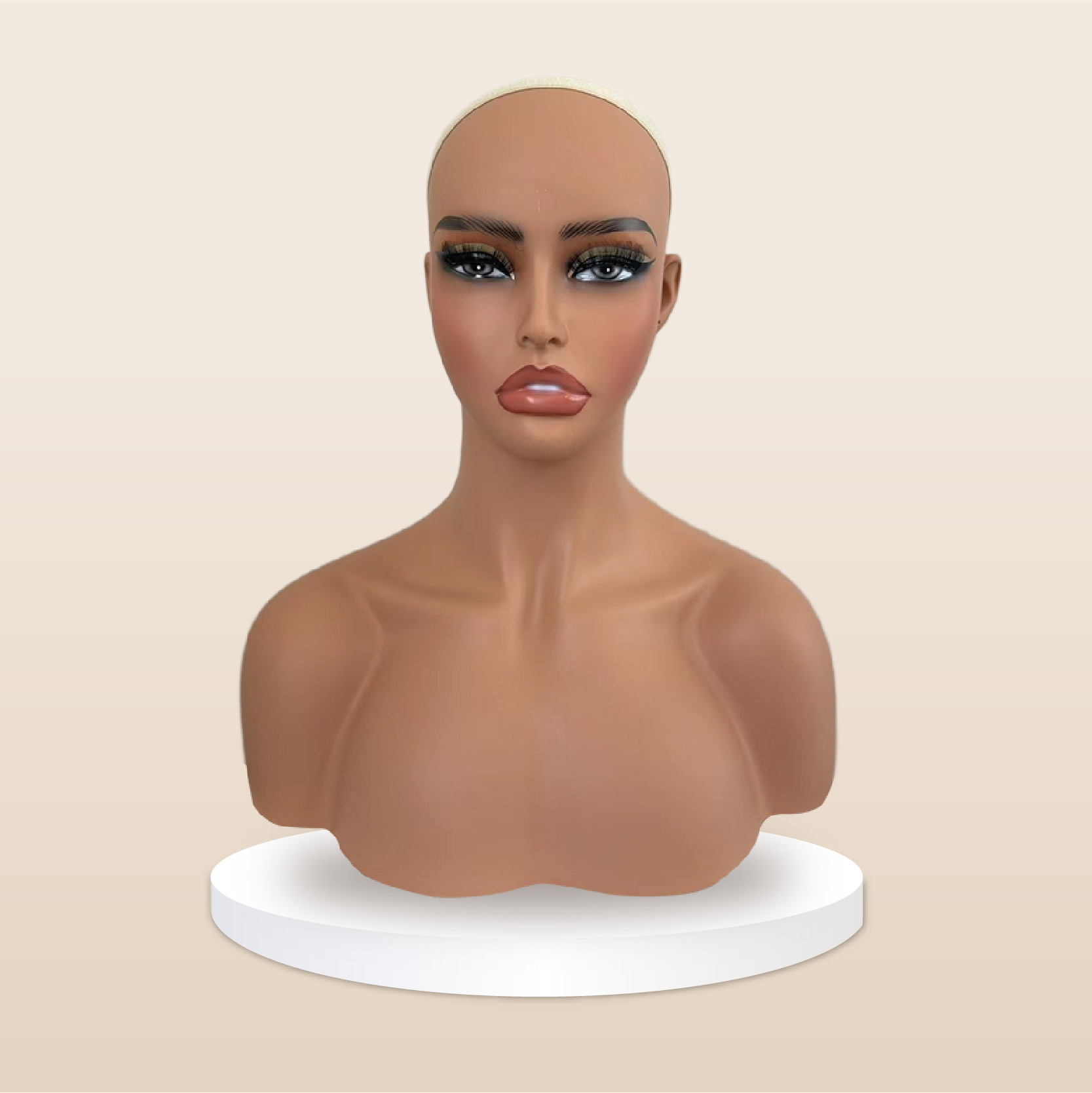 PVC Mannequin head-PMDW