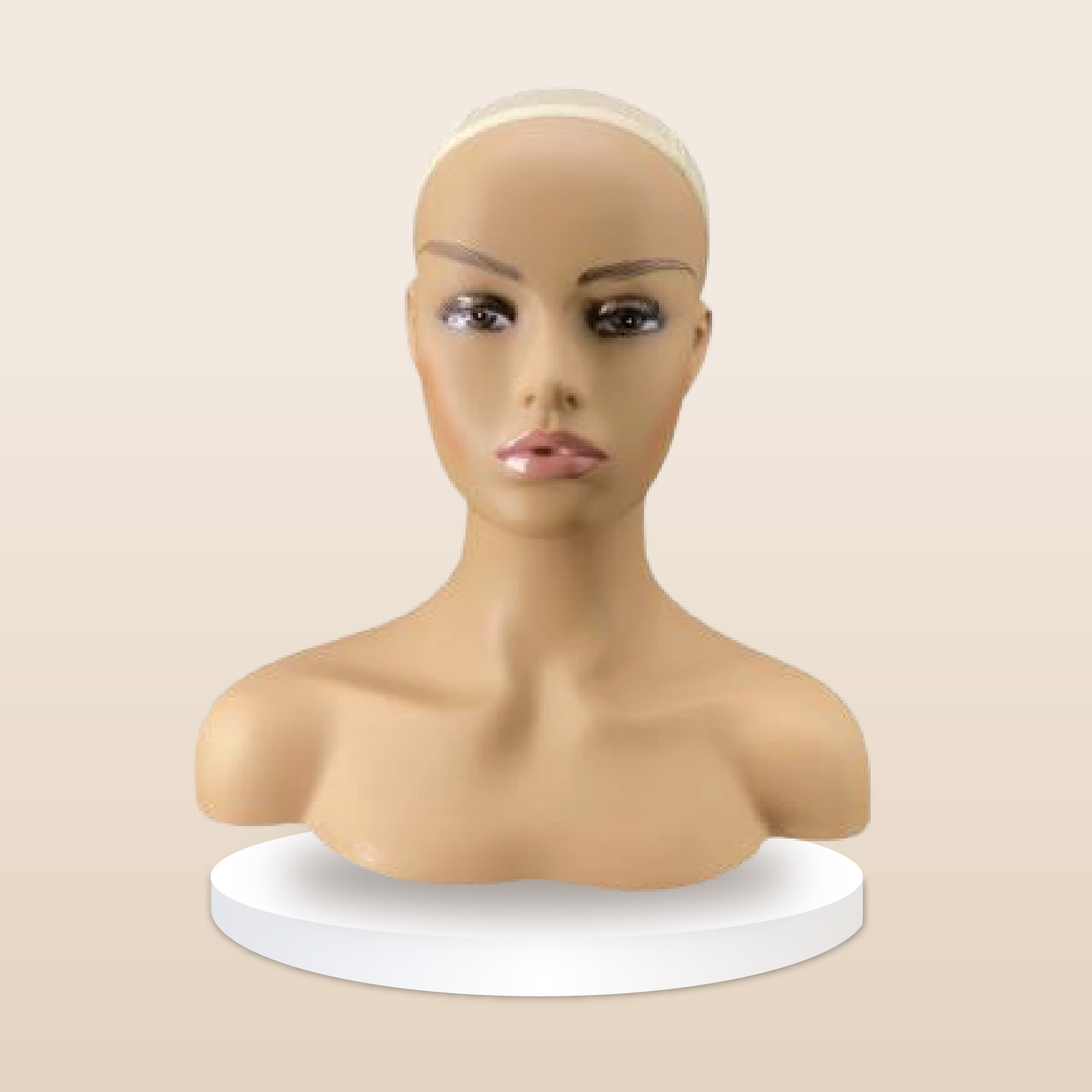 PVC Mannequin head-QDAK