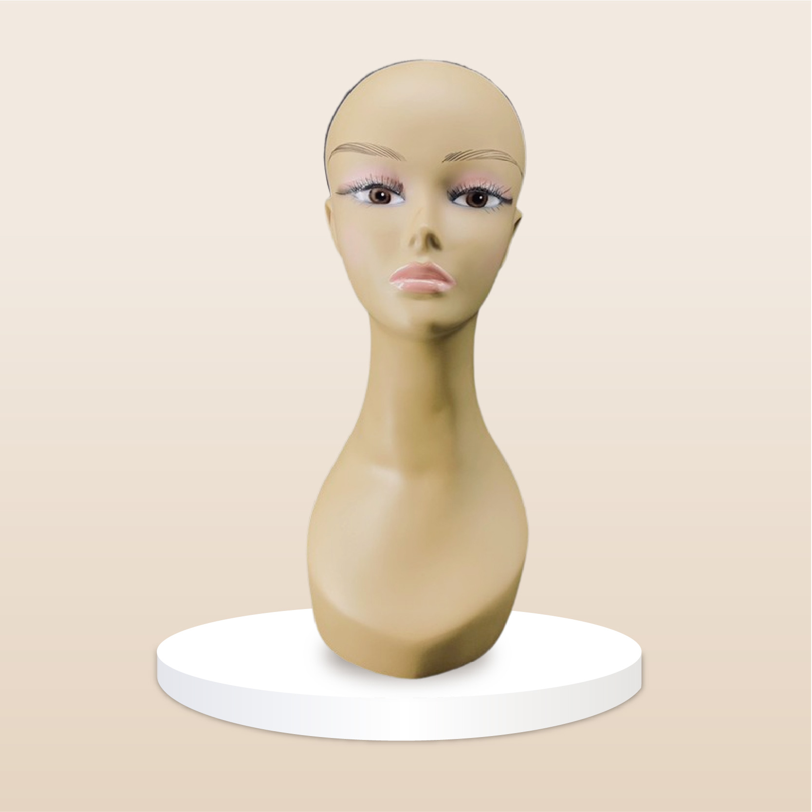PVC Mannequin head-VVAK