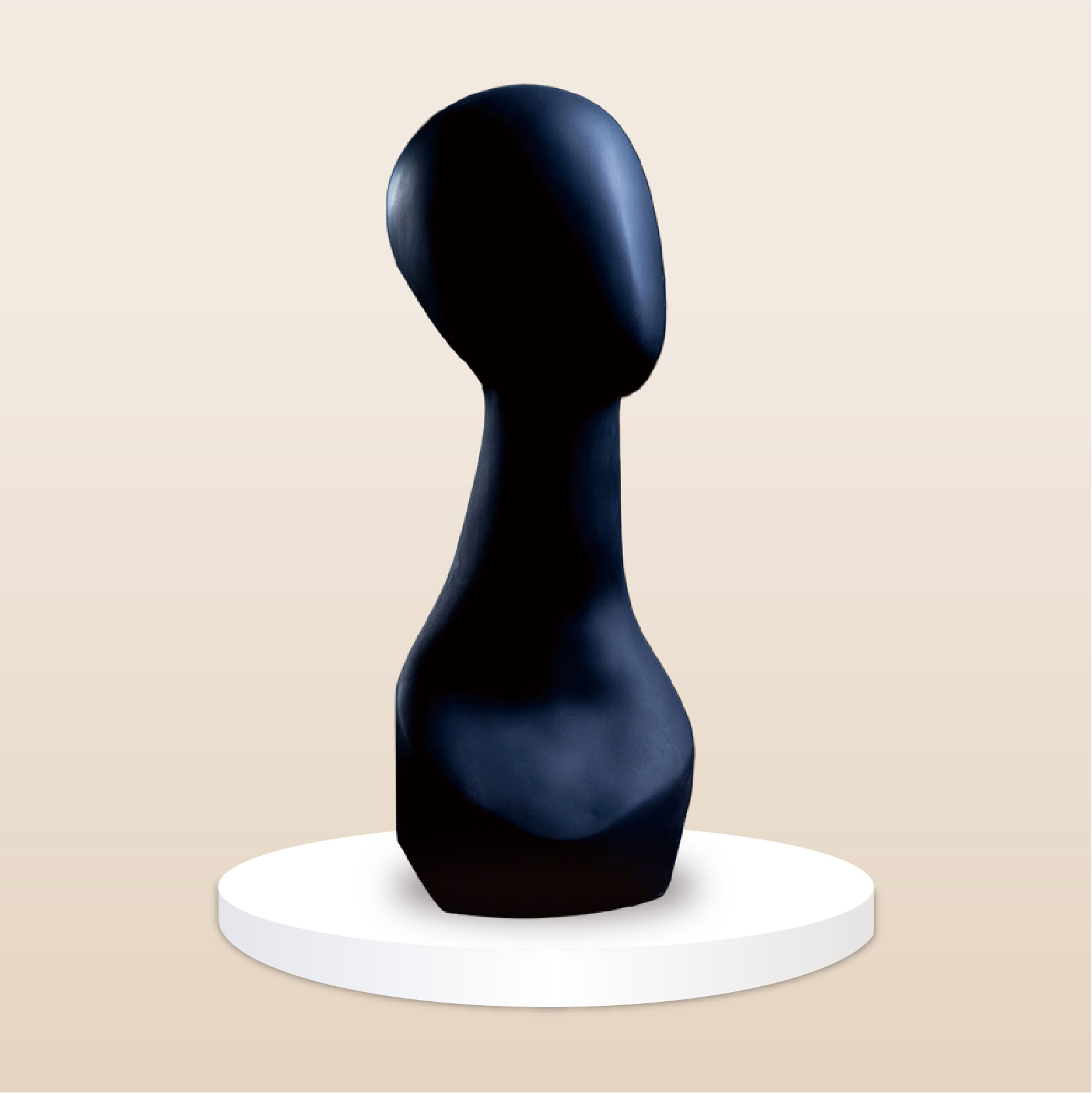 PVC Mannequin head-PEF