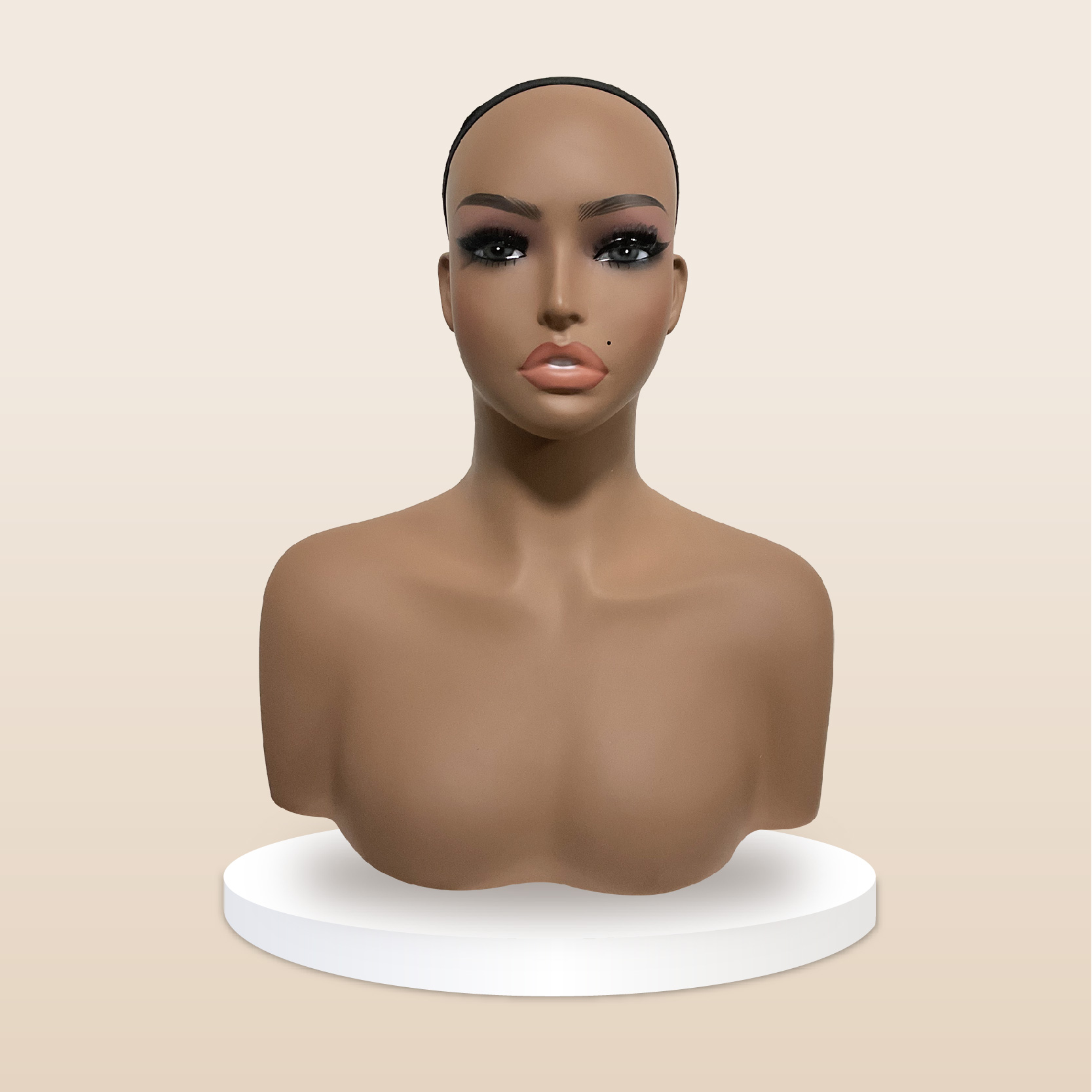 PVC Mannequin head-BYXKS